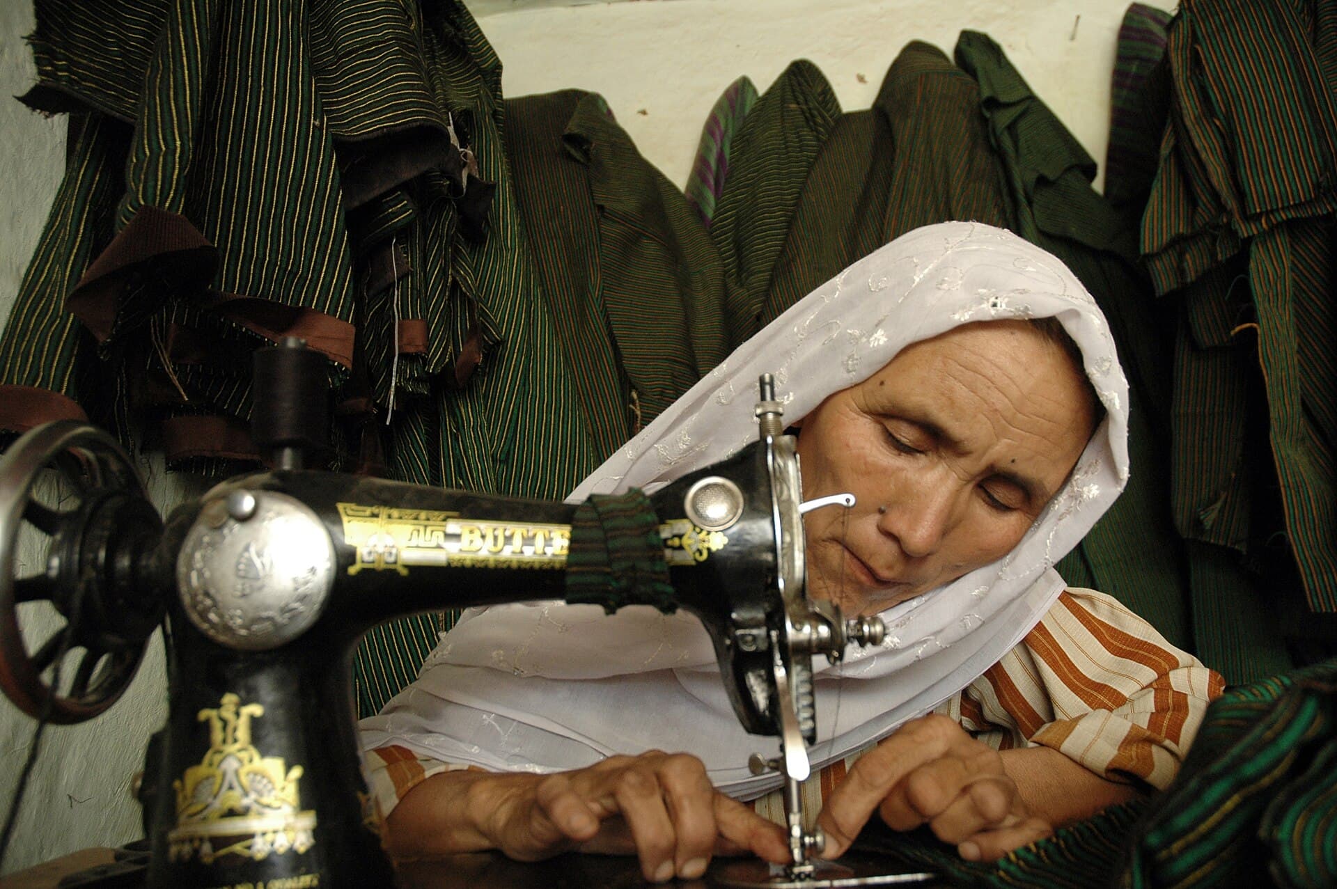 Microfinance-supported sewing enterprise