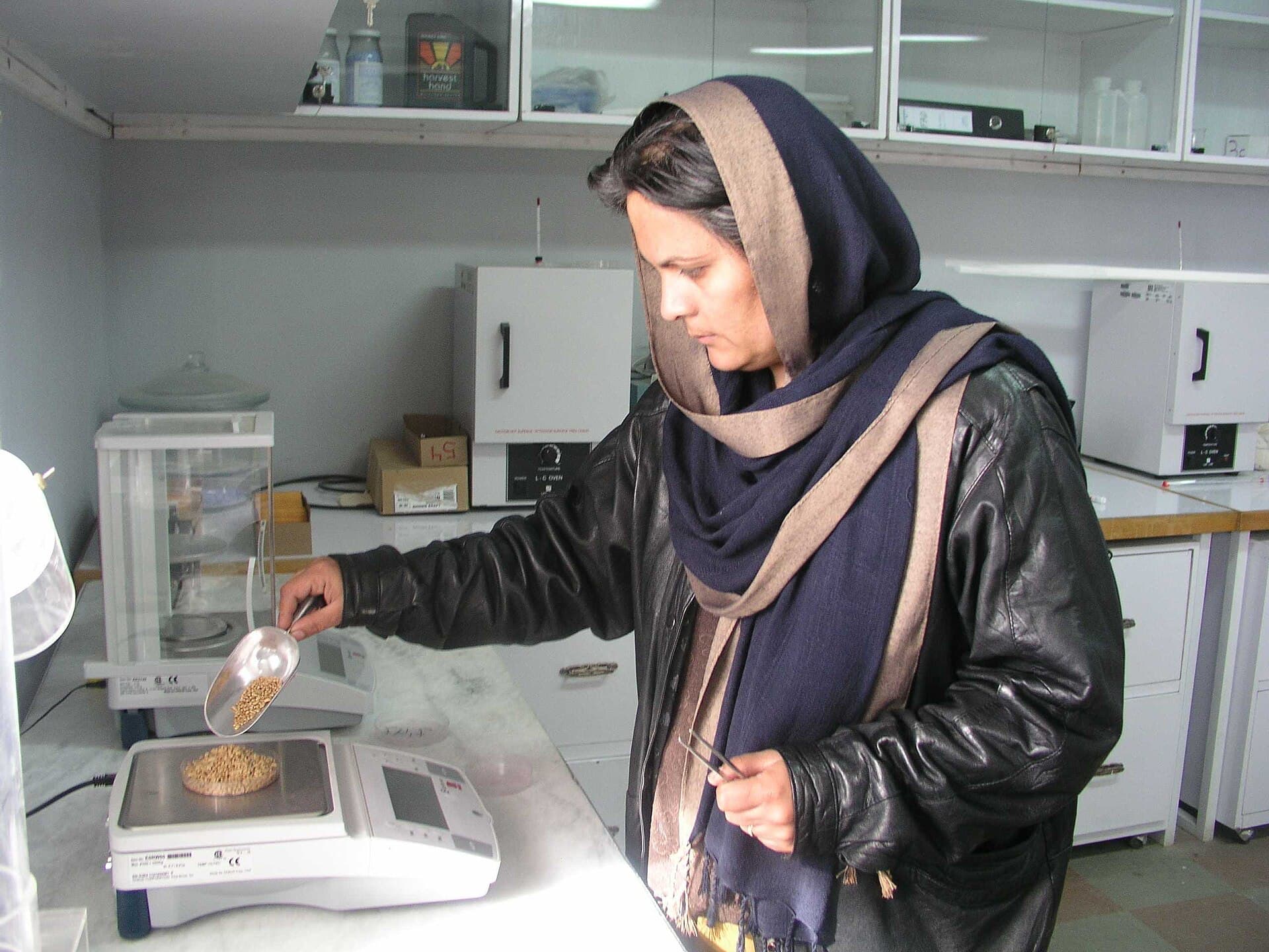 Agricultural research laboratory in Afghanistan